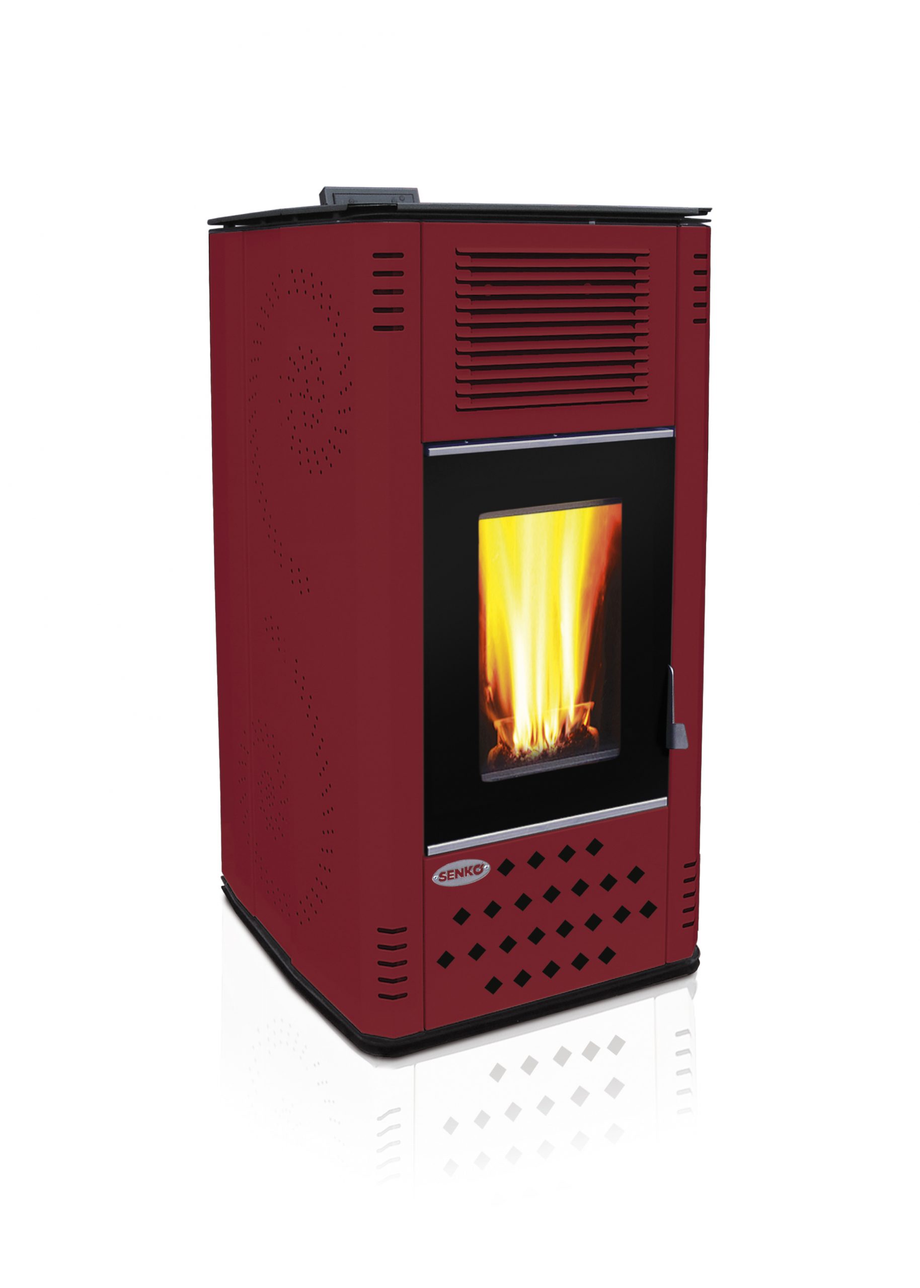 Pellet Stove for central heating P 20 WATER+AIR MODERN – Senko cookers,  stoves and fireplaces